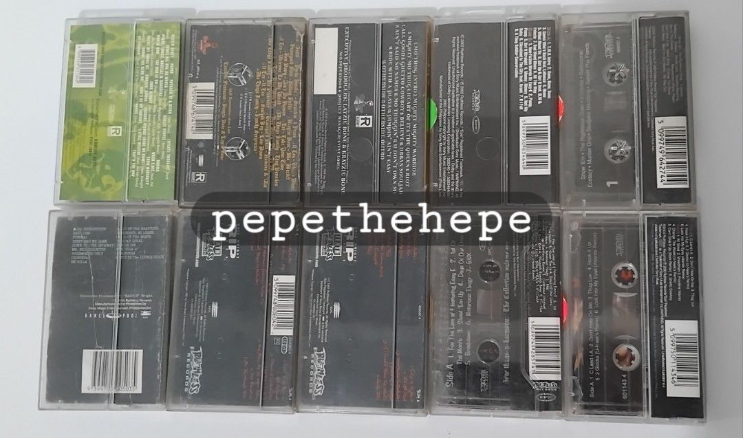 Cassette Tape: Bone Thugs Collection (Category: CDs & DVDs) located in Mandaluyong City. Submitted by pepethehepe (Listing ID 1393779218, Image 3). Description: Used. Working. Bundle only. No split. 5k fix. Meet up or delivery. LBC/Lalamove.