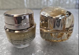 Clé de Peau Beauté 臻緻再生高效面霜 LA CRÈME (5 ML) + 高效煥活眼霜 ENHANCING EYE CONTOUR CREAM SUPREME Sample / 旅行裝 / Shiseido 資生堂 CDP CPB64224724223617110