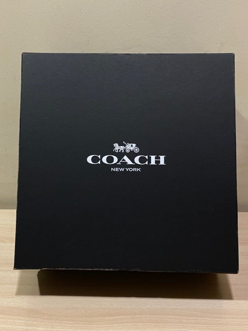 Coach Box (Authentic), Luxury, Accessories on Carousell