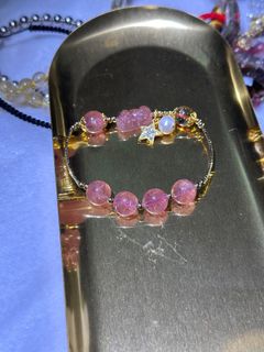 草莓晶DIY手鍊64236133233923110