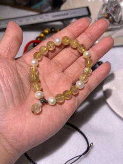 金髮珍珠DIY 手串64236133266818110