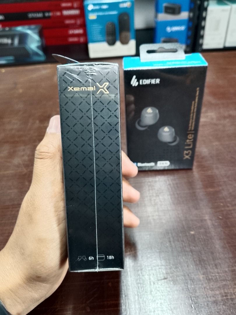 Edifier X3 Lite Bluetooth ENC True Wireless Earbuds Gray (Category: Earphones) located in Pasig City. Submitted by technofuseofficial (Listing ID 1393628568, Image 3). Description: Edifier X3 Lite Bluetooth ENC True Wireless Earbuds Gray Brand New and Original Items Store Location: 4F Unit 402, 604 Shaw Boulevard, Barangay Kapitolyo, Pasig City Same Day Delivery: - Lalamove delivery within Metro Manila - For walk-ins: Always PM first for item ava