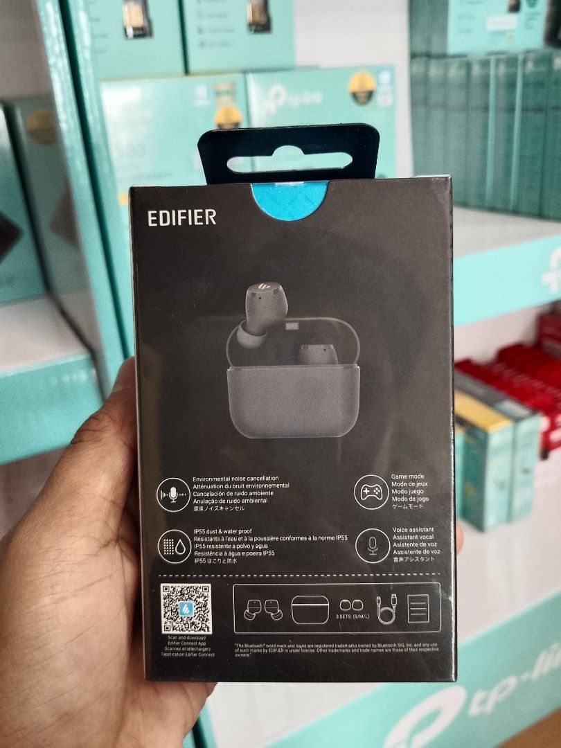 Edifier X3 Lite Bluetooth ENC True Wireless Earbuds Gray (Category: Earphones) located in Pasig City. Submitted by technofuseofficial (Listing ID 1393628568, Image 2). Description: Edifier X3 Lite Bluetooth ENC True Wireless Earbuds Gray Brand New and Original Items Store Location: 4F Unit 402, 604 Shaw Boulevard, Barangay Kapitolyo, Pasig City Same Day Delivery: - Lalamove delivery within Metro Manila - For walk-ins: Always PM first for item ava