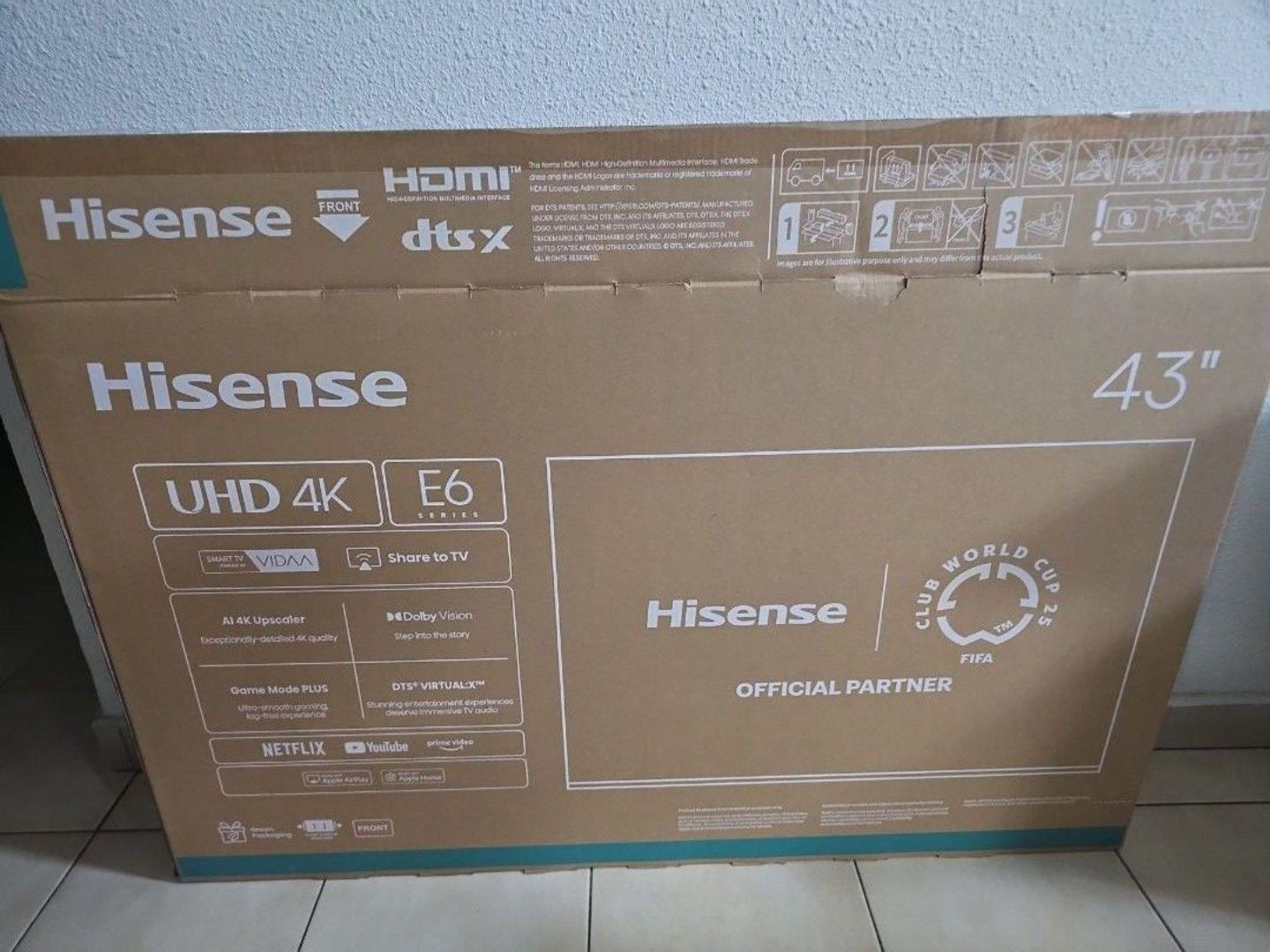 [Empty Box Only] Hisense 43