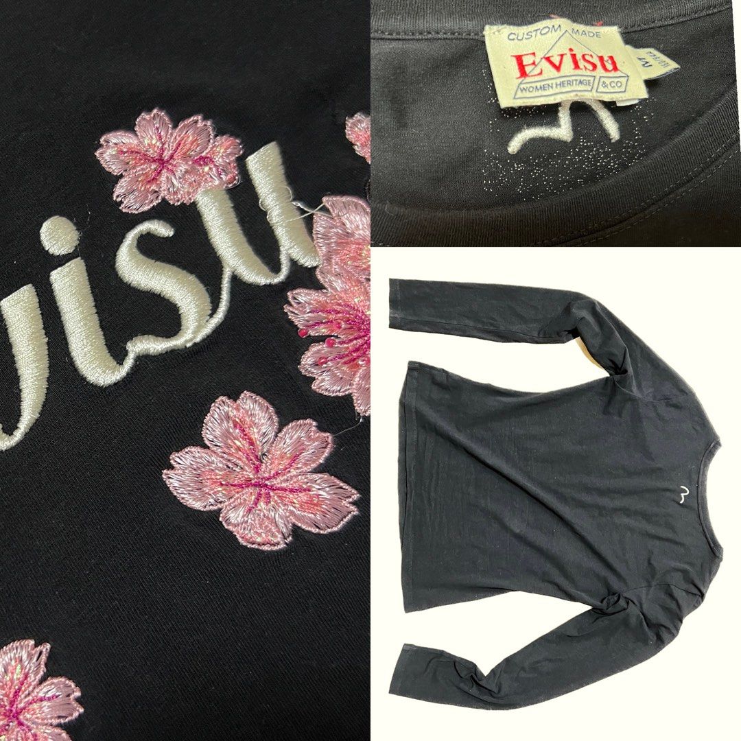 Evisu Custom made Embroidered Longsleeve Shirt (Category: Longsleeves) located in Urdaneta. Submitted by randomjess00 (Listing ID 1393630251, Image 2). Description: .