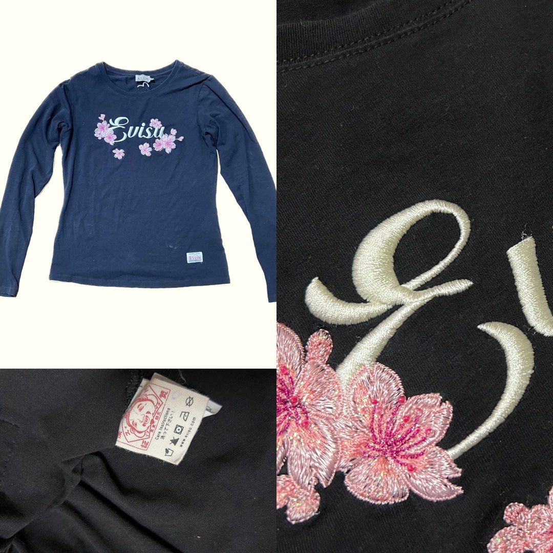 Evisu Custom made Embroidered Longsleeve Shirt (Category: Longsleeves) located in Urdaneta. Submitted by randomjess00 (Listing ID 1393630251, Image 1). Description: .