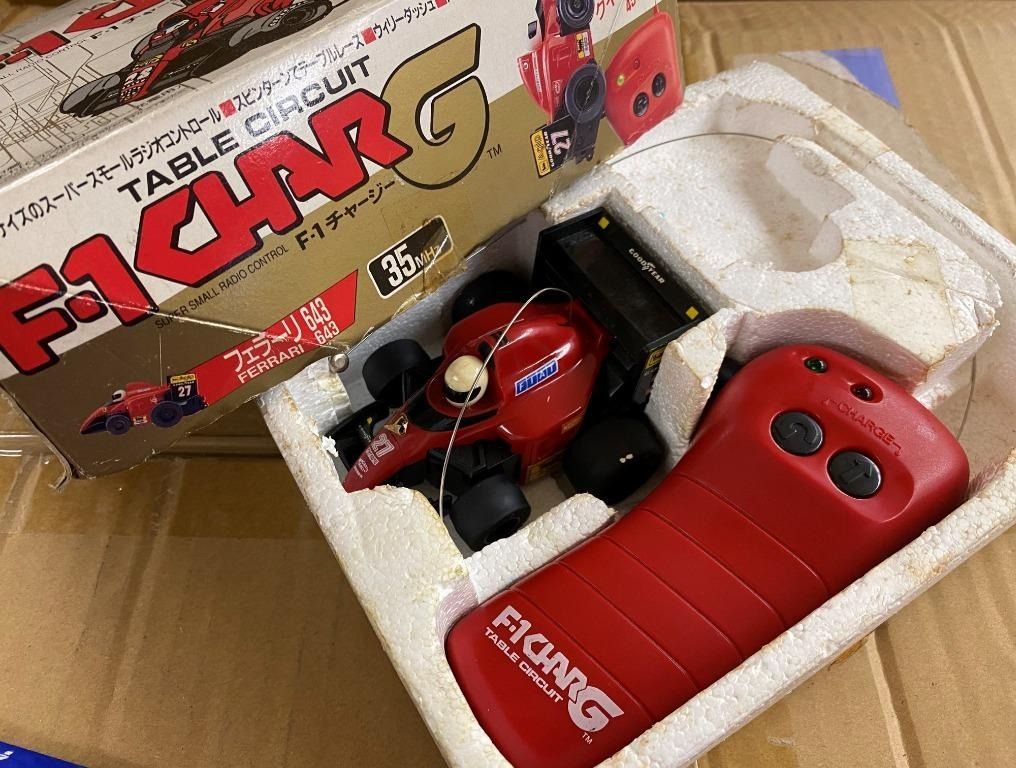 F1 CHARG Ferrari 643 遙控車, 興趣及遊戲, 玩具 & 遊戲類 - Carousell