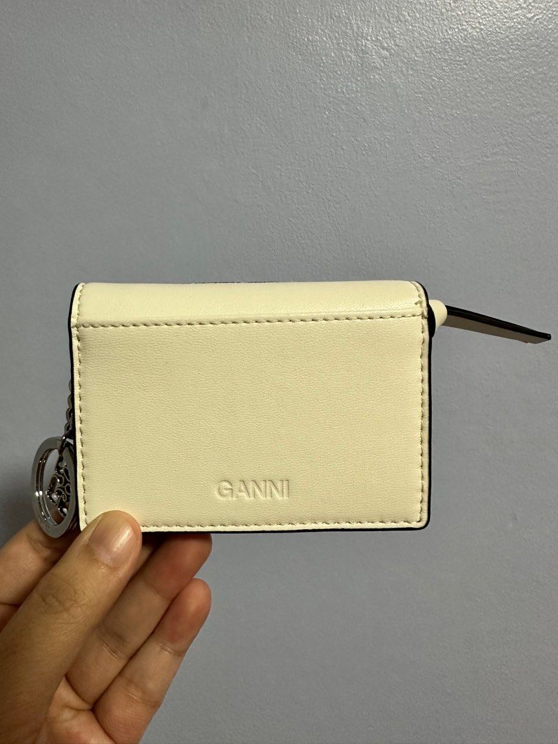Ganni Card Holder with Flap (Category: Wallets & Card holders) located in Quezon City. Submitted by eimaj08 (Listing ID 1393744782, Image 2). Description: Complete with dust bag.
