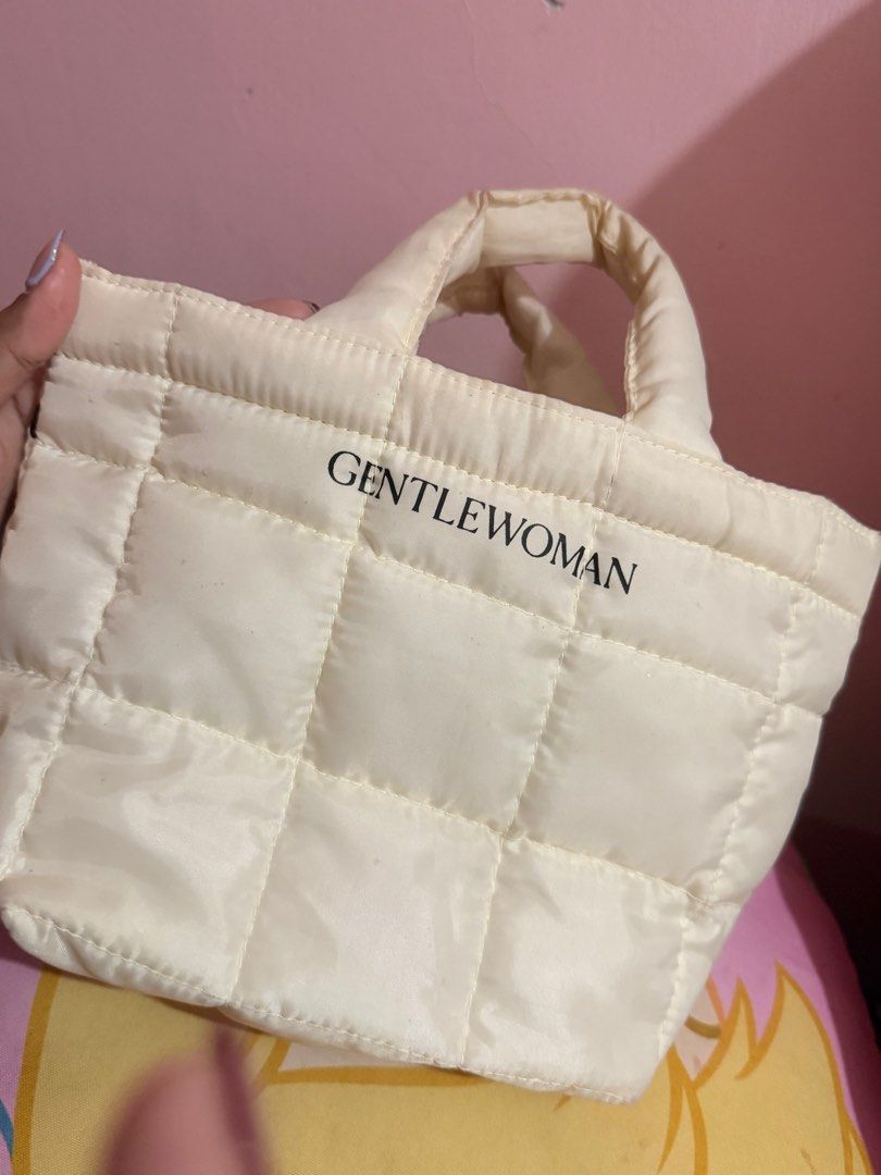 Gentlewoman Puffer Bag (Category: Tote Bags) located in Manila. Submitted by rxayne (Listing ID 1393781939, Image 2). Description: Hi! FS: GW Puffer bag Originally bought in bkk last 2023 pa po. RFS: Need funds :<.