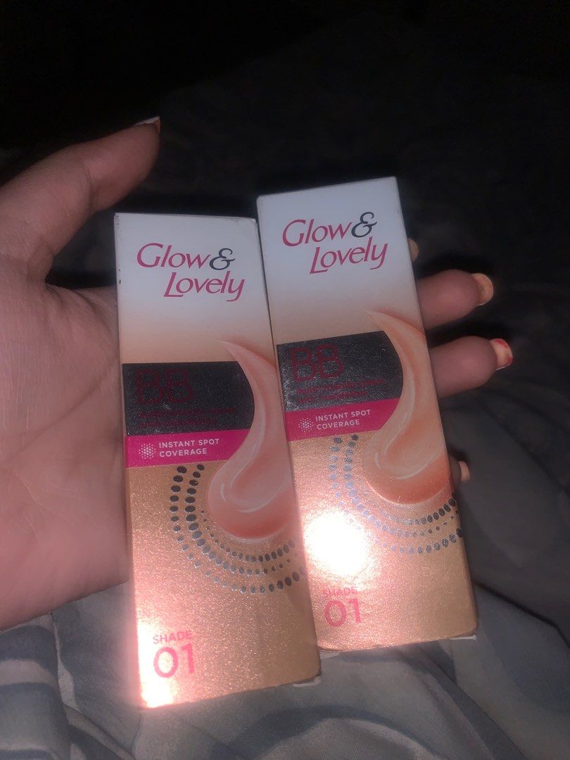 Glow and Lovely BB Cream (Category: Makeup) located in Makati City. Submitted by FashionFactory (Listing ID 1393779878, Image 3). Description: 200 for both boxes .