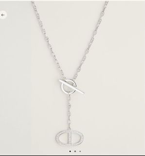 Hermes 豬鼻白金頸鏈64224420282755110