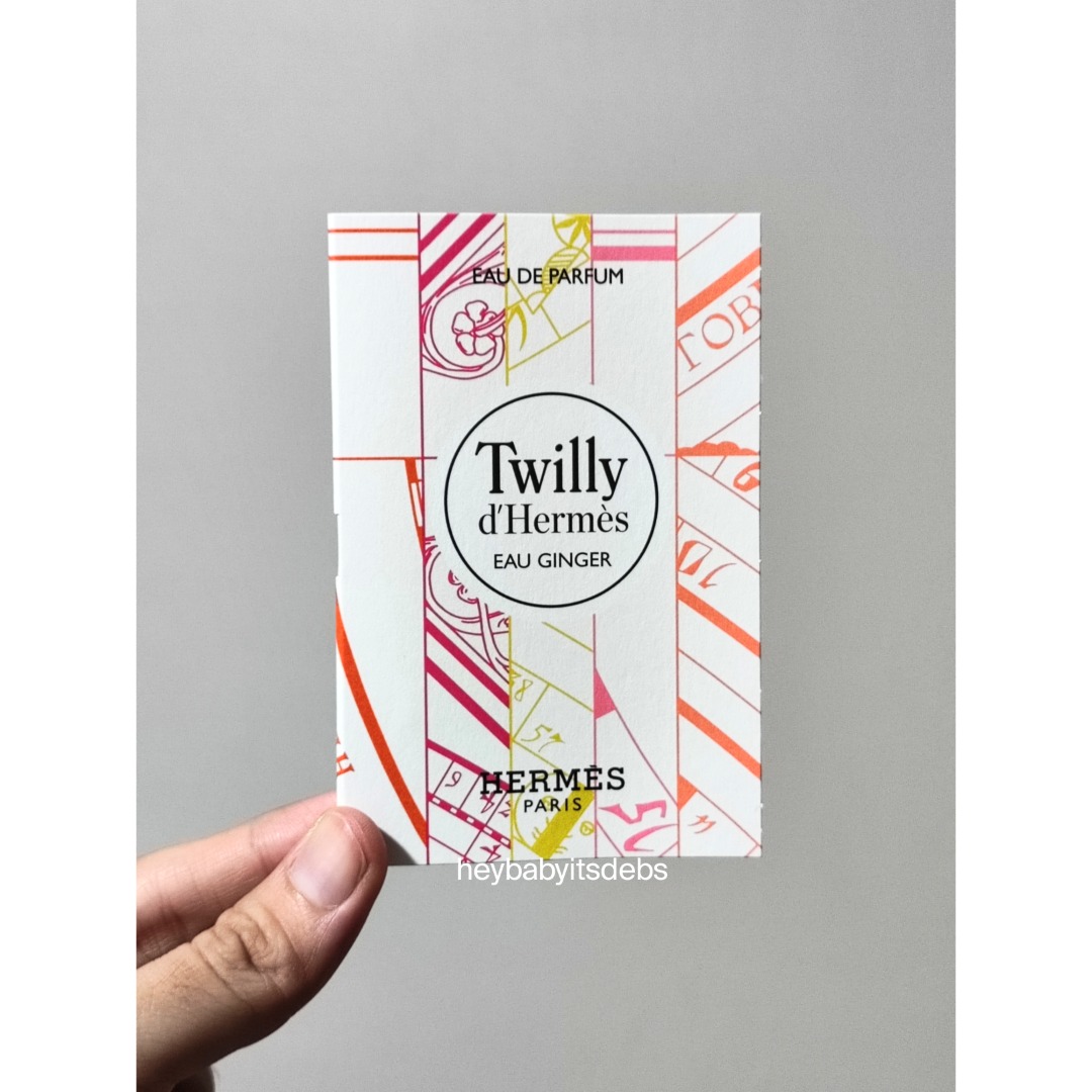 Hermes Twilly Eau Ginger Sample Perfume - 1.5ml, Beauty & Personal Care ...