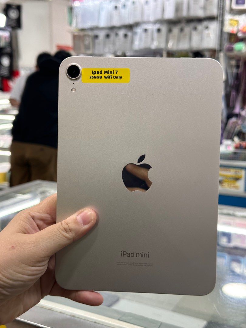 iPad Mini 7 256GB WiFi Only No Issue (Category: iPad) located in Pasig City. Submitted by fairgadgetshop (Listing ID 1393766029, Image 1). Description: Buy • Sell • Trade • Swap Legit Seller w/ Physical Store Mabilis Kausap / Pass sa Scammer RFS: Buy and Sell 😊 Installment via Credit Card, GGives, Gcredit, SPaylater and Billease with additional interest We accepting Brandnew or Secondhand iPad Mini 7 256GB Wifi Only 100% Batthealth 60 Cycle Coun