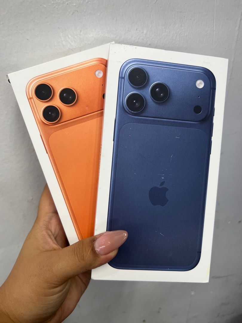 Iphone 17 Pro max 256gb | 512gb | 1TB | 2TB (Category: iPhone 17 Series) located in Quezon City. Submitted by legitgadgetforless (Listing ID 1393658362, Image 2). Description: 🔥PRICELISTS 256gb -104,000 512gb -113,000 1TB -131,000 2TB - 165,000 MEET UP /COD in METRO MANILA & nearby areas Cop| Cod VIA LBC in provinces.