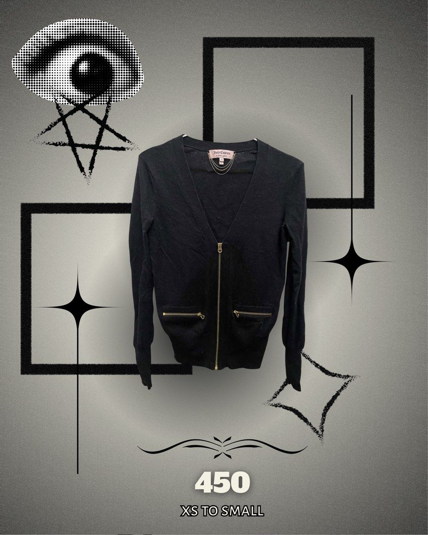Juicy Couture cardigan (Category: Longsleeves) located in Manila. Submitted by yhanceeee (Listing ID 1393767286, Image 1). Description: .