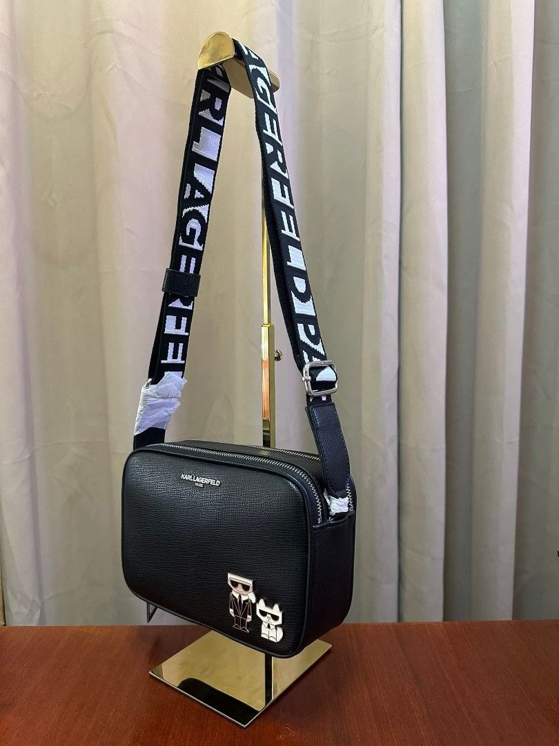 Karl lagerfeld double zipped camera bag (Category: Luxury Bags & Wallets) located in Bulacan. Submitted by virijennifer-21966 (Listing ID 1393696136, Image 3). Description: original brand new from US.