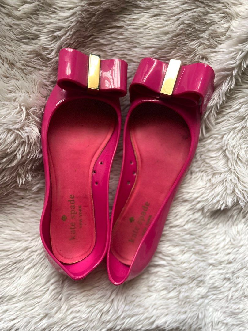 Kate Spade Jelly Shoes (Category: Flats & Sandals) located in Cebu City. Submitted by styleoptions (Listing ID 1393813196, Image 1). Description: Authentic! Size: 37.