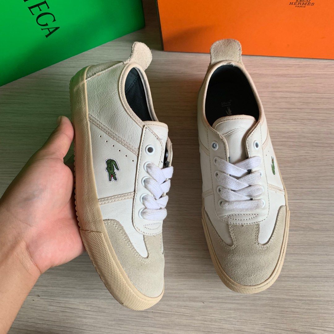 Lacoste original shoes size 38, Fesyen Wanita, Sepatu di Carousell