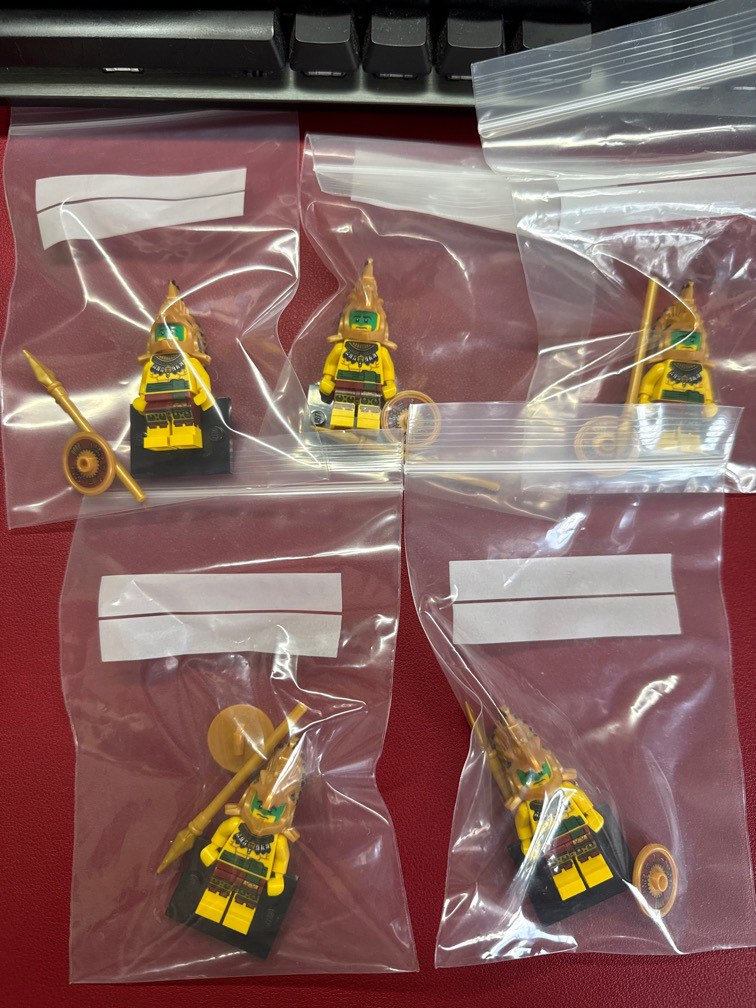 Lego Series 7 Aztec Warrior, Hobbies & Toys, Toys & Games on Carousell