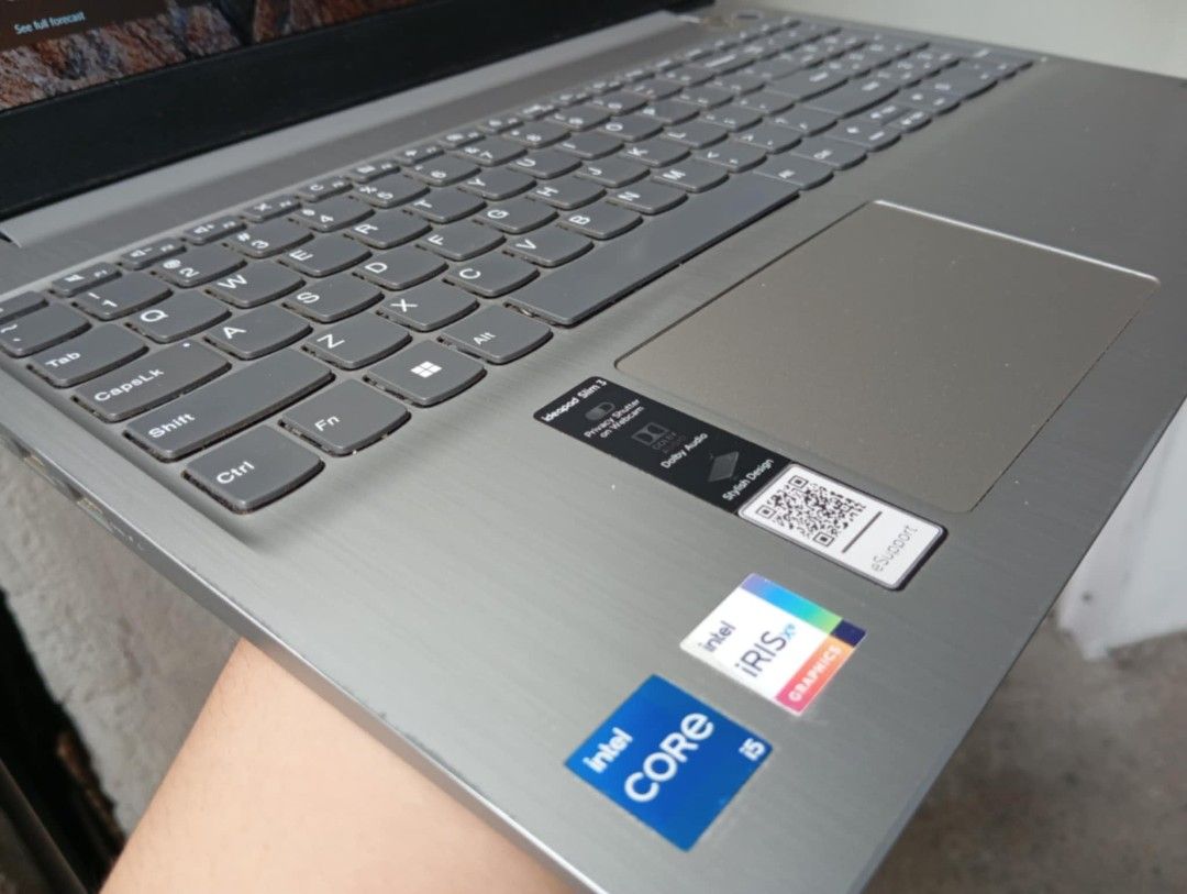 Lenovo Ideapad 3 15ITL6 (Category: Laptops & Notebooks) located in Manila. Submitted by karlomiguelborja (Listing ID 1393632810, Image 1). Description: Model: Lenovo Ideapad 3 15ITL6 Processor: Intel Core i5-1135G7 Memory: 8GB DDR4 RAM Storage: 512GB SSD Graphics: Integrated Intel Iris XE Graphics Display: 15.6 FHD IPS Operating System: Licensed Windows 11 Home 64 Bit Color: Arctic Grey Ports: 2 x USB 1 x Type C 1 x HDMI 1 x SD Card 1 x Audio Jac