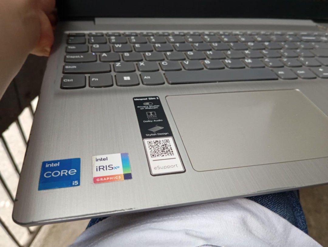Lenovo Ideapad 3 15ITL6 (Category: Laptops & Notebooks) located in Manila. Submitted by karlomiguelborja (Listing ID 1393632810, Image 3). Description: Model: Lenovo Ideapad 3 15ITL6 Processor: Intel Core i5-1135G7 Memory: 8GB DDR4 RAM Storage: 512GB SSD Graphics: Integrated Intel Iris XE Graphics Display: 15.6 FHD IPS Operating System: Licensed Windows 11 Home 64 Bit Color: Arctic Grey Ports: 2 x USB 1 x Type C 1 x HDMI 1 x SD Card 1 x Audio Jac
