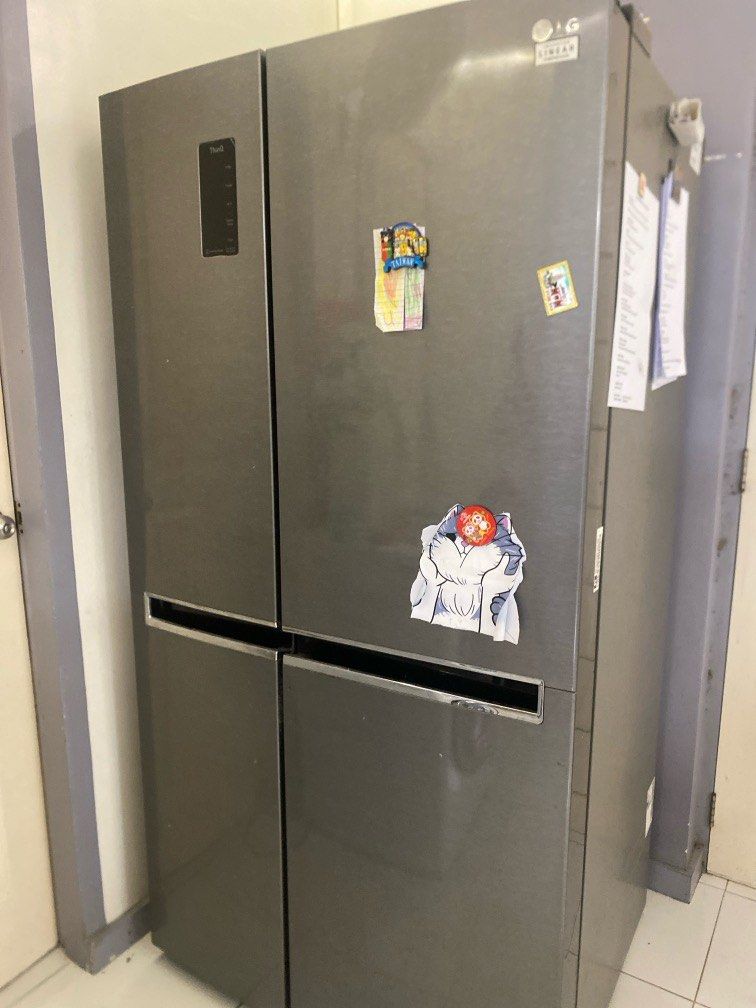 LG INVERTER 2 door refrigerator ref *issue compressor replacement (Category: Refrigerators and Freezers) located in Mandaluyong City. Submitted by BeautyObsession_OnlinePH (Listing ID 1393621213, Image 1). Description: Only issue is the compressor Slightly negotiable .