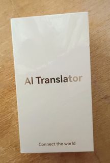 M30 AI Translator, supports 142 languages, compact and lightweight for easy carrying, simple to operate, instant translation for Indonesian, Filipino, Thai, Cambodian domestic workers and foreign helpers, seamless communication with employers, happy and enjoyable experience, includes SF Express shipping fee64241970366467110