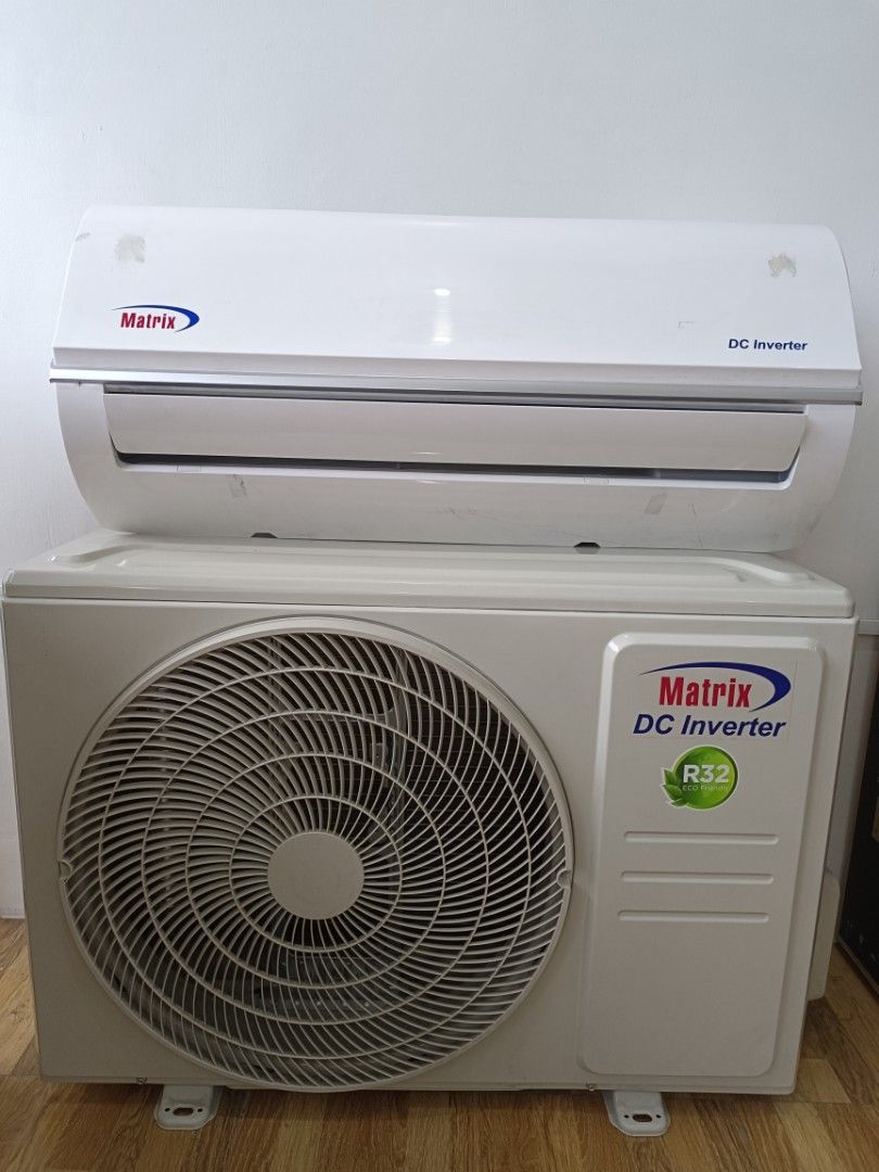 MATRIX INVERTER SPLIT TYPE AIRCON (Category: Air Conditioning and Heating) located in Quezon City. Submitted by airconph. (Listing ID 1393629322, Image 1). Description: SALE‼️SALE‼️ 💥MATRIX INVERTER Split Type Aircon with Free Installation within 10ft. 💥For as low as (19,***) may split type Aircon ka na! Model: ▪️T-MX-CS25L2A - 1.0HP ▪️T-MX-CS35L2A - 1.5HP ▪️T-MX-CS51L2A - 2.0HP ▪️T-MX-CS70L2A - 2.5HP 💯Brand New and Factory Sealed Unit with Co
