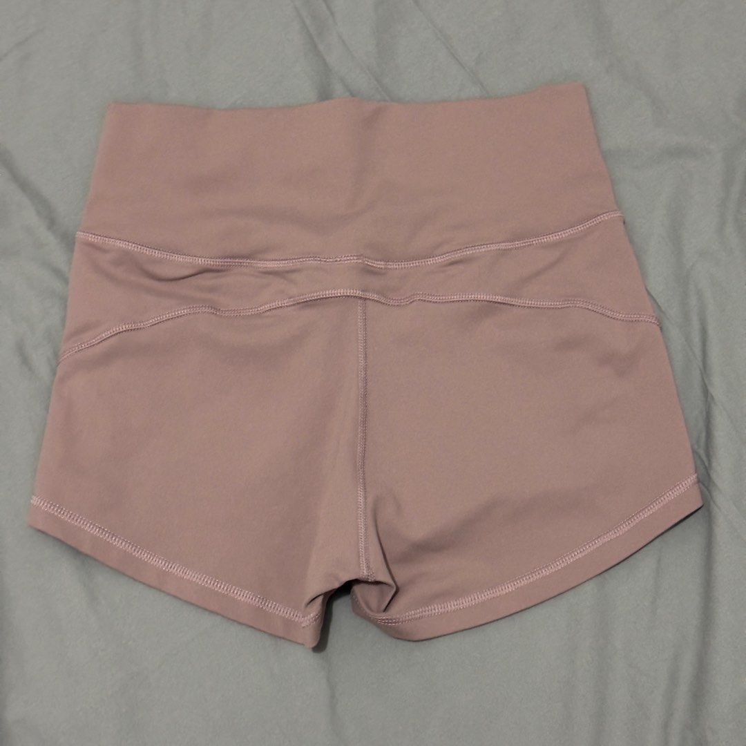 MOVING PEACH PINK BIKER SHORTS (Category: Activewear) located in Quezon City. Submitted by hell0.leila (Listing ID 1393735200, Image 2). Description: 🖤 worn only twice 🖤 no flaws 🖤 thick material 🖤 rfs: decluttering 🖤 size: M Flat lay dimensions: L: 13in W: 12-17in ❗️ No lowballers please ❗️ No rush shipping ❗️ No when worn photos 💸 MOP: GCash, BPI or BDO only 📦 Delivery fee c/o buyer.