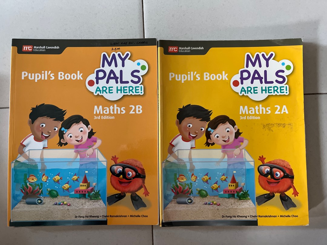 My Pals Are Here! Maths 2A & 2B Pupil's Book, Hobbies & Toys, Books ...