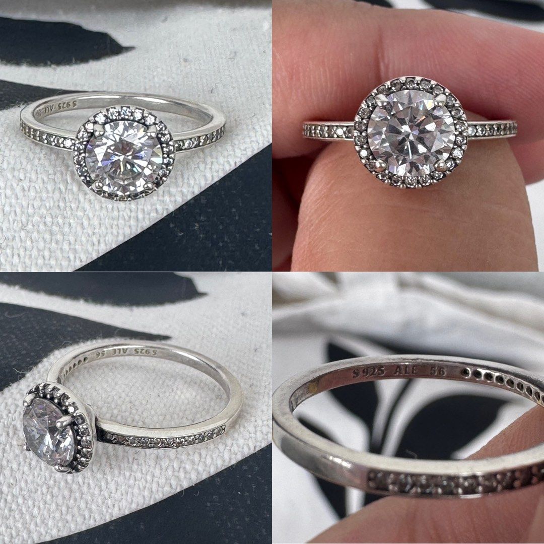 Pandora Classic Elegance Ring size 56 (Category: Rings) located in Taguig. Submitted by bnplswmakeup (Listing ID 1393705109, Image 2). Description: Preloved Pandora Classic Elegance Ring Size 56 No inclusions. Needs cleaning. All my items are original. Please check my reviews for previous pandora items I sold from my collection. MOP: BPI/Gcash Shipping via J&T/Grab/Lalamove Location: Taguig City.