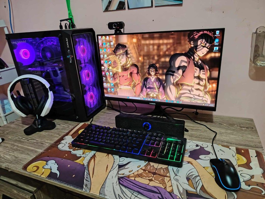 PC Gaming (Category: Desktops) located in Binan City. Submitted by louisiragi95577 (Listing ID 1393634977, Image 2). Description: Amd Ryzen 3 3200g 16GB Ram Asus Prime A320 Silverstone viva 550w NVision 24" GTX 1650 TUF Inclusion: mouse keyboard.