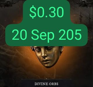 Path Of Exile 2 - 200 Orbes Divins - Monnaie Softcore (SC) - Pour PC, Xbox, PlayStation