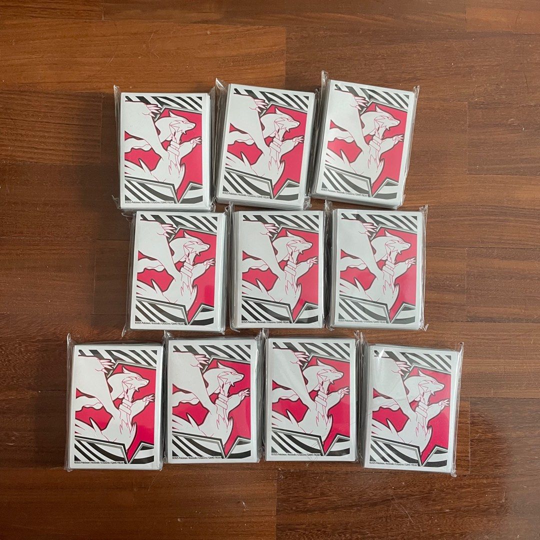 Pokemon BBWF black bolt white flare Card Sleeves, Hobbies & Toys, Toys &  Games on Carousell