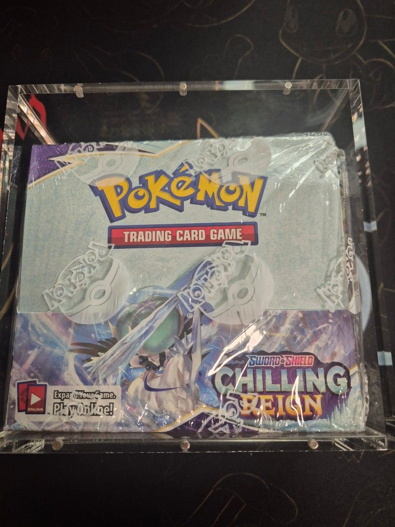 Pokemon TCG Chilling Reign Booster Box - Sealed, Hobbies & Toys, Toys &  Games on Carousell