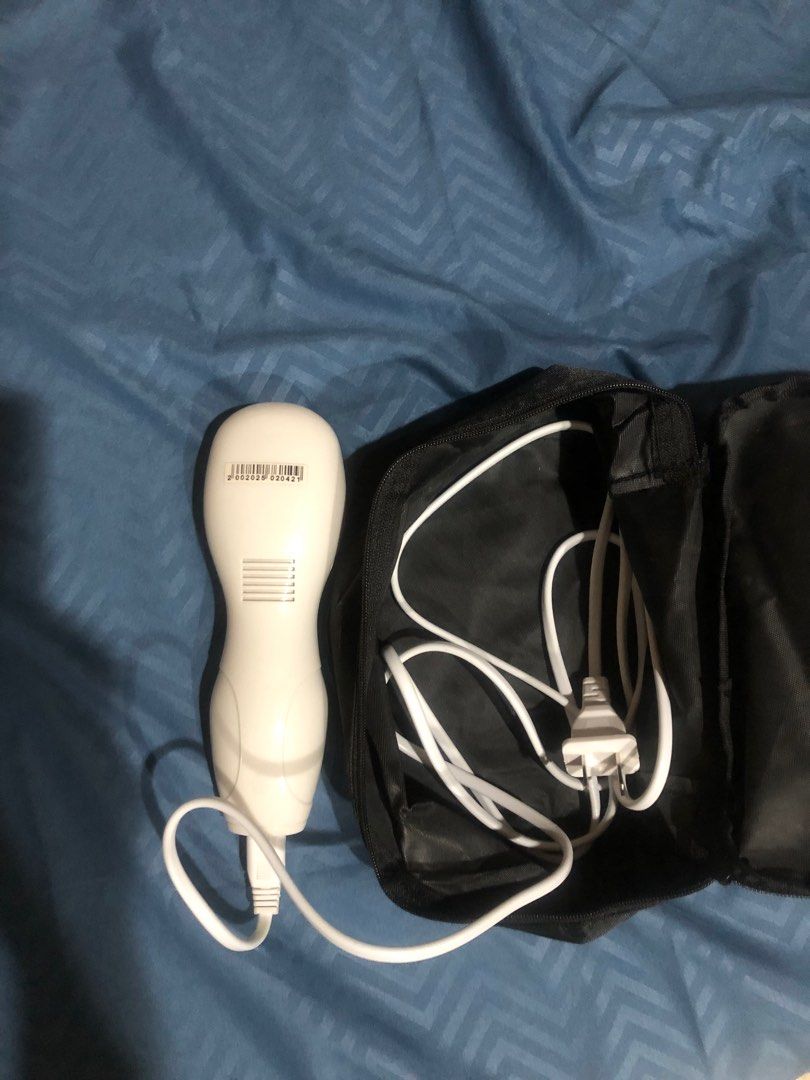 Portable therapeutic ultrasound device (Category: Massage Devices) located in Caloocan City. Submitted by susanramos (Listing ID 1393627156, Image 3). Description: Portable ultrasound therapeutic device Just bought it this year, I used it for my lower back pain. It brings comfort whenever i feel pain. Easy to use 220V Easy to carry This is recommended by my physical therapist Gcash payment Location caloocan or malabon.