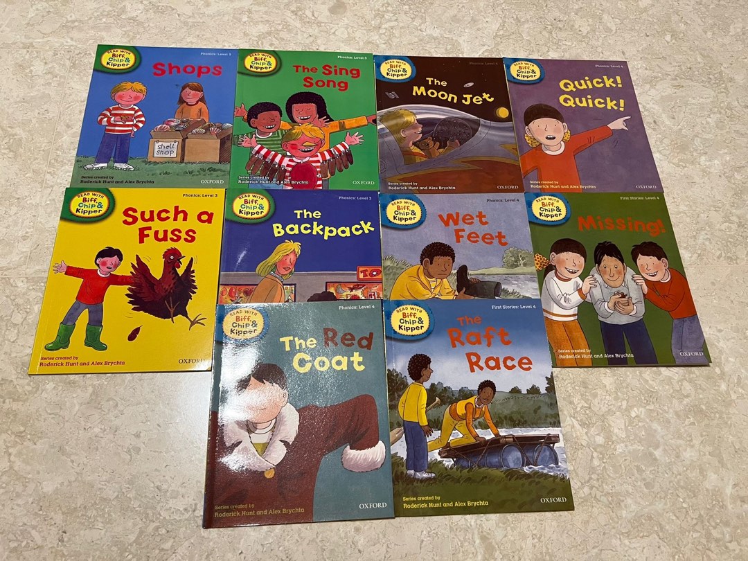 Oxford Phonics level 3 & 4, Hobbies & Toys, Books & Magazines, Children