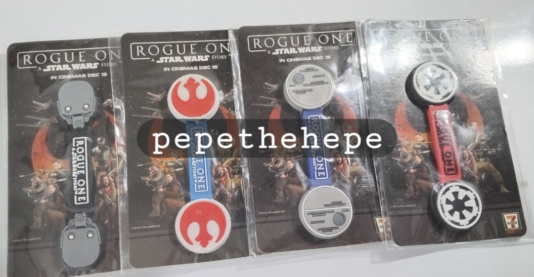 7/11 Rogue One Cable Organizer Bundle (Category: Chargers & Cables) located in Mandaluyong City. Submitted by pepethehepe (Listing ID 1393691015, Image 1). Description: Limited Edition 7/11 Rogue One Cable Organizer New. No warranty. 300 only Meet up or delivery. LBC/Lalamove .