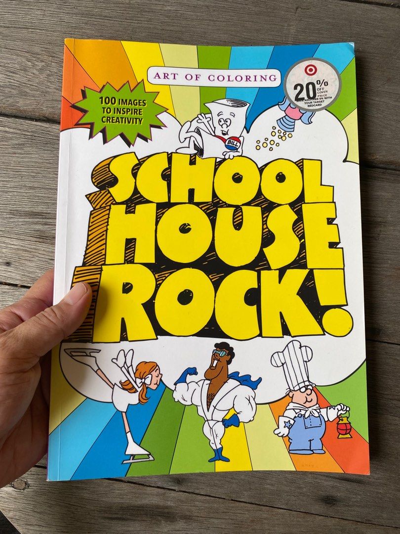 School House Rock Coloring Book (Category: Children's Books) located in Quezon City. Submitted by practicalnanay (Listing ID 1393642135, Image 1). Description: School House Rocks Coloring Book Preloved, only 3 pages colored. Outgrown by my kids. Pickup at NIA Village QC (Check waze landmark: Sauyo HS) SF shouldered by buyer Can ship via Lalamove or J&T.