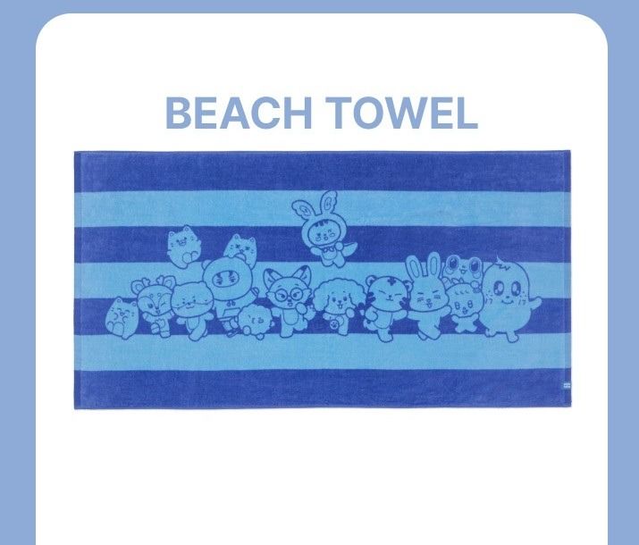 Seventeen Miniteen - Beach Towel (Category: Bedding & Towels) located in Quezon City. Submitted by lemon_jusu (Listing ID 1392292815, Image 2). Description: 🍋 Seventeen Miniteen - Beach Towel 🍋 💎 Availability: On hand, unused 💎 Bought at Seventeen Official Character Pop-up in Manila 🤝 Send an offer with the listed price when buying. No lowballers please. 💰 MOP: GCash / Maya / Bank transfer 💰 DOP: allowed for multiple orders, 30% nrdp max o