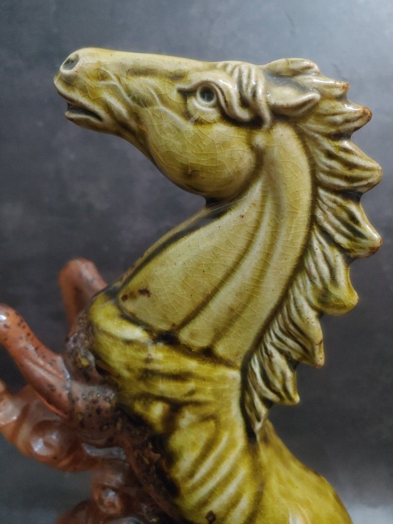 Shigaraki Horse figurine (Category: Figurines & Statues) located in Pasig City. Submitted by don200 (Listing ID 1393812394, Image 3). Description: Shigaraki Ware by Tosen, Horse Zodiac Figurine, Auspicious Charm for 2026 Approx 10 inches tall.
