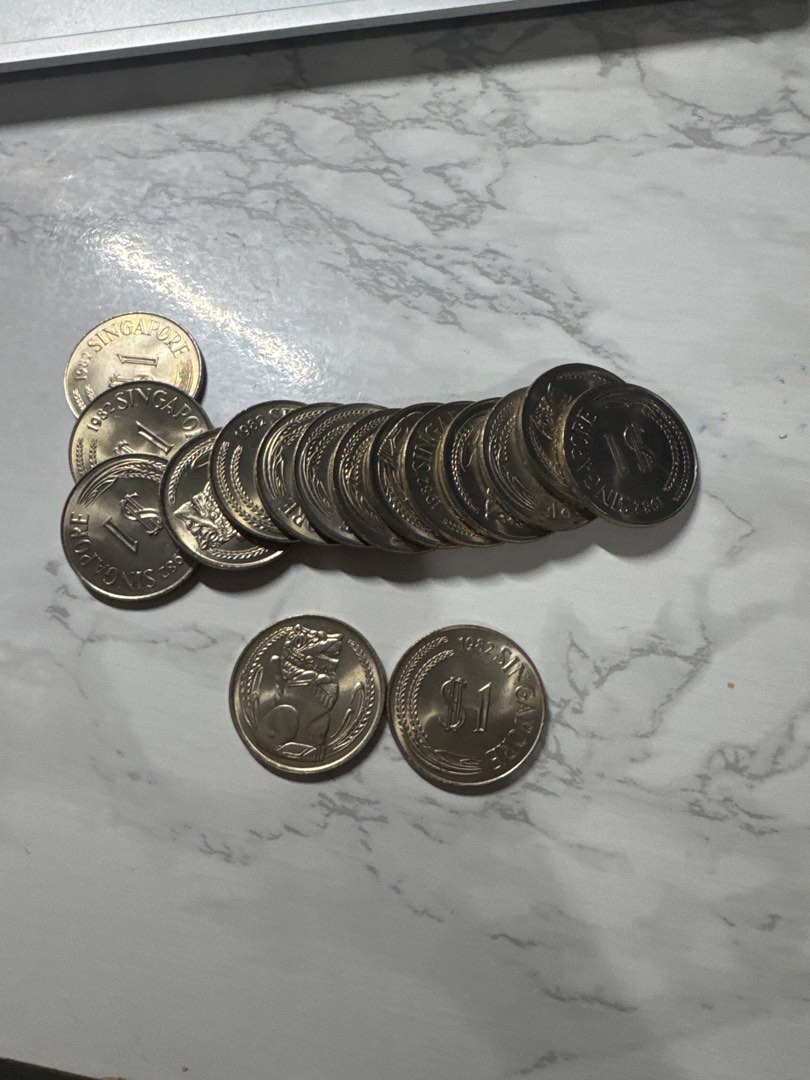 Singapore $1 Merlion 1st series coin 1967-1985, Hobbies & Toys ...
