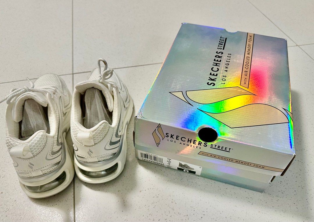 skecher street with air cooled memory foam