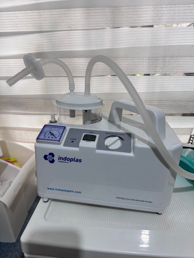 Suction Portable Machine w free suction tubes (Category: Medical Supplies & Tools) located in Quezon City. Submitted by glitchandglamor (Listing ID 1388276605, Image 2). Description: • individually priced per item • send a PM to inquire • swipe for photos • w free suction catheter 2 boxes.
