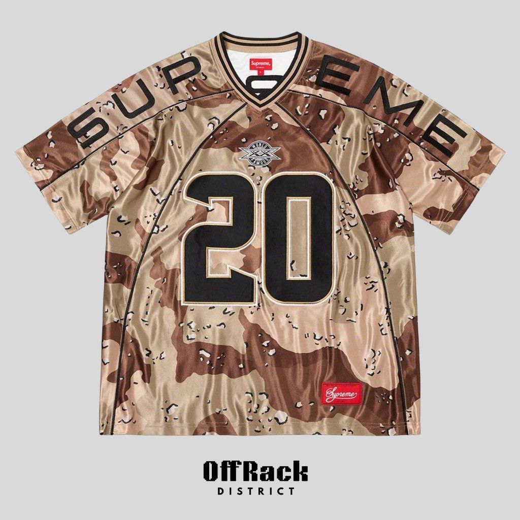 Supreme Paneled Jersey (Category: Tshirts & Polo Shirts ) located in Las Pinas. Submitted by offrackdistrict (Listing ID 1393792923, Image 1). Description: Available S-XL Size chart already posted Pre-Order basis 6-8 days ETA Courier & Shipping 🛵Lalamove 🚚 J&T / LBC Meetup around Metro Manila only MOP 💳 Gcash/ Maya Should you have any queries, message us at Fb: OffRack District Ig: offrack.district.