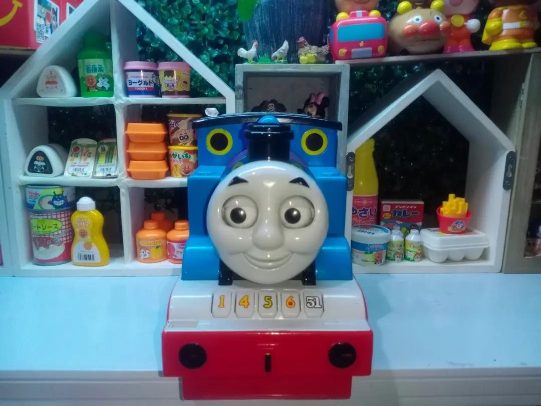 Talking Thomas Train Big Size (Category: Vehicle & Diecast Models) located in Tanza. Submitted by leonskidskorner (Listing ID 1393792485, Image 2). Description: This is a Plarail Thomas & Friends Big Size Talking Engine, often referred to as "Play Engine! Big Thomas" or "Big Thomas". ✅This large-scale Thomas the Tank Engine toy is part of the Japanese ✅Plarail line by Takara Tomy. It features sound effects, phrases (often in Japanese), and moving