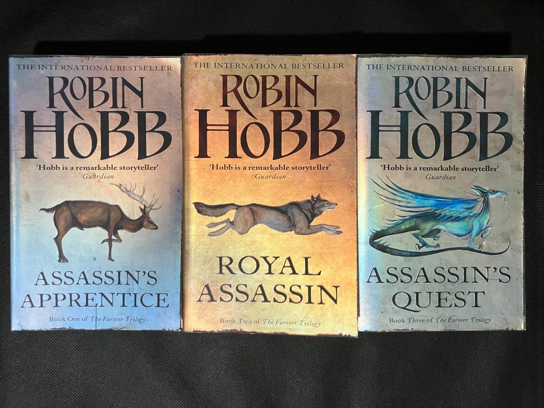 The Farseer Trilogy by Robin Hobb (Category: Storybooks) located in Quezon City. Submitted by kurosu09 (Listing ID 1393803155, Image 2). Description: Book overview Since Robin Hobb’s debut novel took the fantasy world by storm, the adventures of her beloved assassin Fitz Chivalry Farseer have spawned a sweeping epic that spans more than a dozen books—and counting. Discover the phenomenon from the beginning with this bundle of the original trilogy
