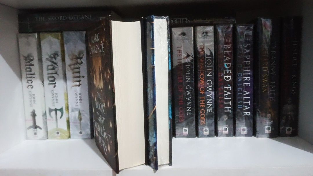 The Library (Book 1 and 2) - Mark Lawrence HC (Category: Storybooks) located in Paranaque City. Submitted by kayescollection1 (Listing ID 1393621769, Image 3). Description: The Library (Book 1 and 2) - Mark Lawrence - authentic, new, hardcover, VGC, never read - purchased from Fullybooked. - actual photos are posted. - I can provide more photos upon request. - Sold as Set. 🏷️ 3,000 RFS: Decluttering 📍 We sell new & pre-loved books, please manag