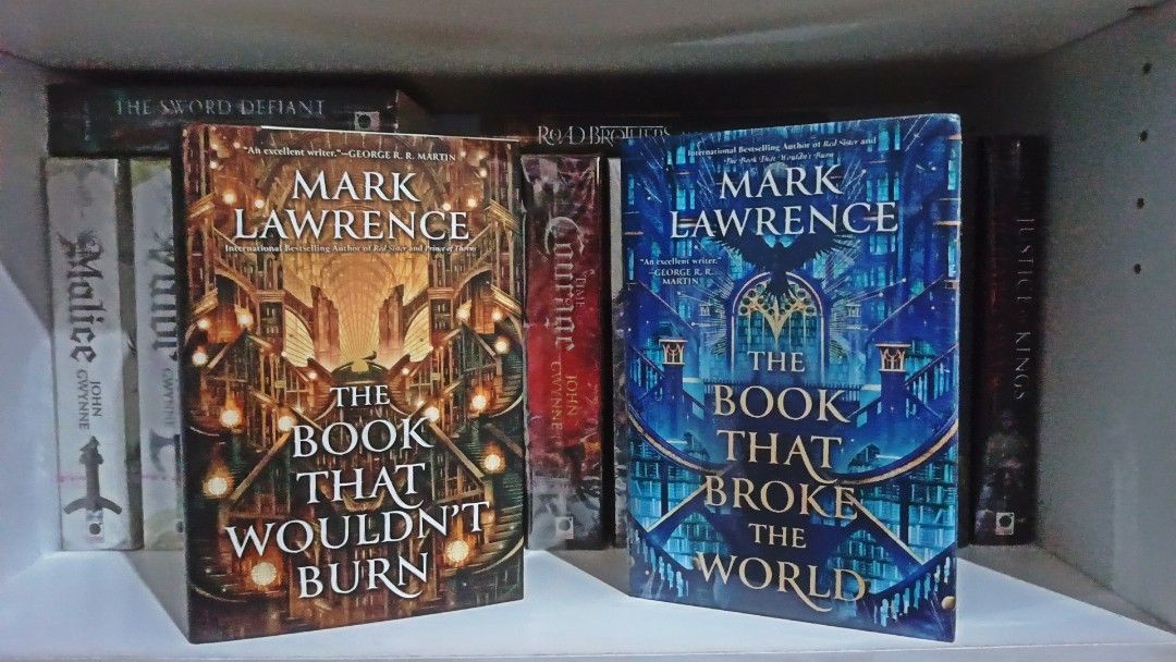The Library (Book 1 and 2) - Mark Lawrence HC (Category: Storybooks) located in Paranaque City. Submitted by kayescollection1 (Listing ID 1393621769, Image 1). Description: The Library (Book 1 and 2) - Mark Lawrence - authentic, new, hardcover, VGC, never read - purchased from Fullybooked. - actual photos are posted. - I can provide more photos upon request. - Sold as Set. 🏷️ 3,000 RFS: Decluttering 📍 We sell new & pre-loved books, please manag
