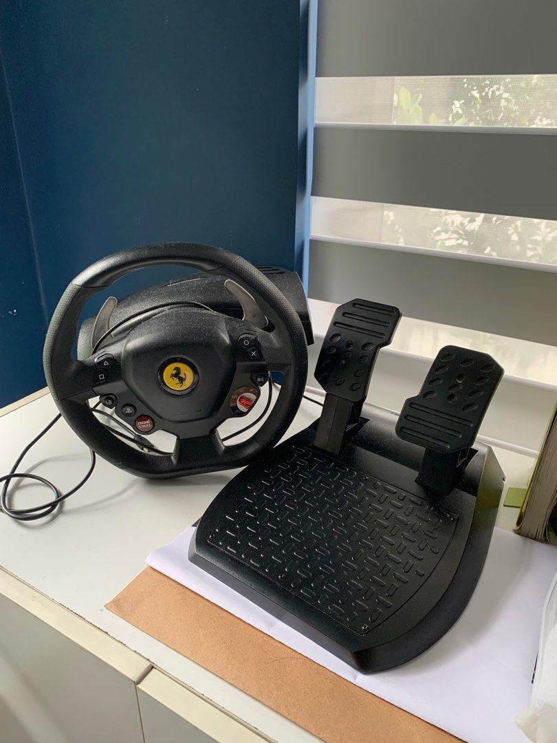 Thrustmaster T80 Ferrari Edition (Category: Controllers) located in Quezon City. Submitted by dazomarko524938 (Listing ID 1393673971, Image 1). Description: Thrustmaster T80 Ferrari 488 GTB Edition For PC or PS4 Issue: Damaged box.
